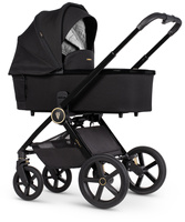 WÓZEK VENICCI UPLINE 2 All Black 4W1 FOTEL ASTRID I-SIZE + BAZA ISOFIX