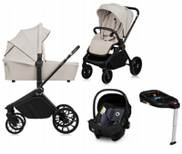 Wózek Lionelo Mika Plus 4w1 - Beige Sand