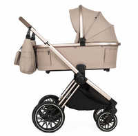 Wózek Adamex SPARK CHAMPAGNE LATTE 2w1 + Adaptery