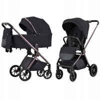 Wózek dziecięcy Carrello Ultra Night Black CRL-6525 3w1 z Astrid i-Size + Adaptery