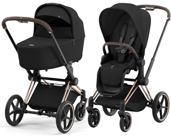 Wózek Cybex Priam 4.0 2w1 Sepia Black/RoseGold