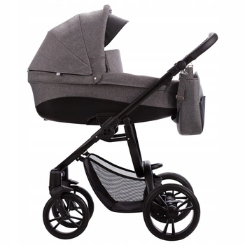 Wózek Bebetto Holland 2w1 01/CZARNY + Adaptery Maxi Cosi