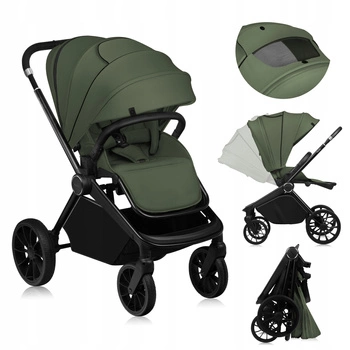 Wózek spacerowy Lionelo Mika Plus - Green Olive
