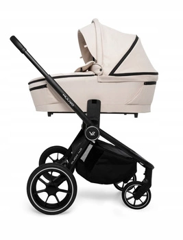 Wózek dziecięcy Muuvo Quick 4.0 Desert Sand 3w1 Fotel Astrid i-Size Adaptery