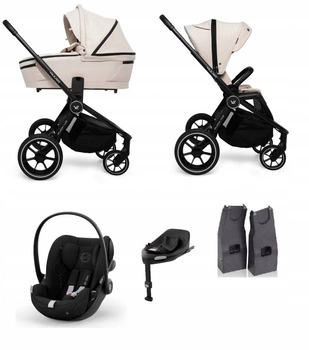 Wózek Muuvo Quick 4.0 Desert Sand 4w1 Cybex Cloud G Baza Cybex G